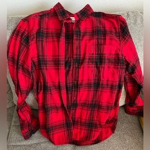 Men’s large flannel